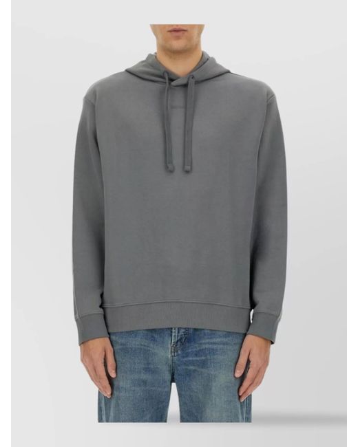 HUGO Gray Dapo Hoodie Drawstring Hood for men