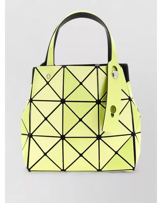 Issey Miyake Yellow Carat Small Tote Bag Top Handle