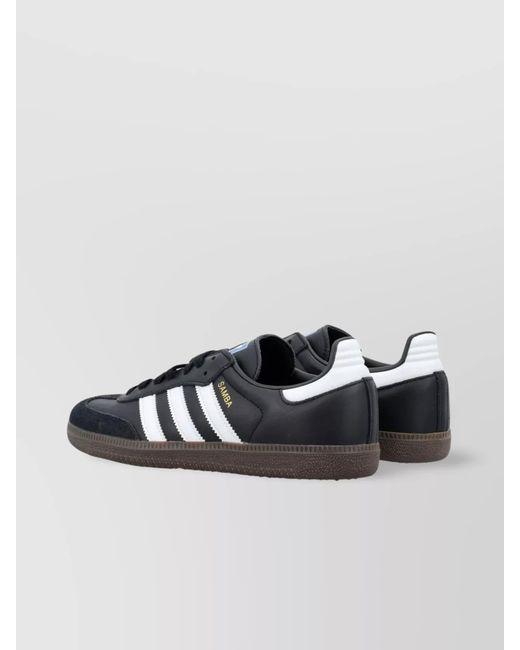 Adidas Originals Gray Synthetic Leather Low-Top Sneakers