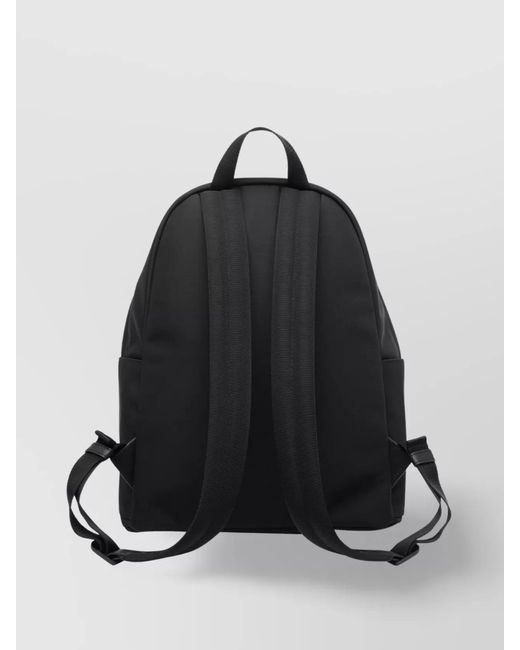 Moncler Black Canvas New Pierrick Backpack for men
