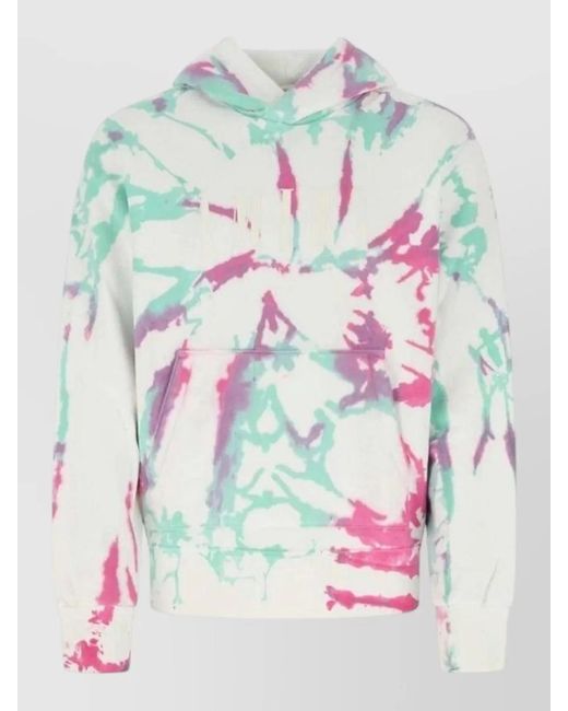 Amiri Gray Cotton Hooded Jacket for men