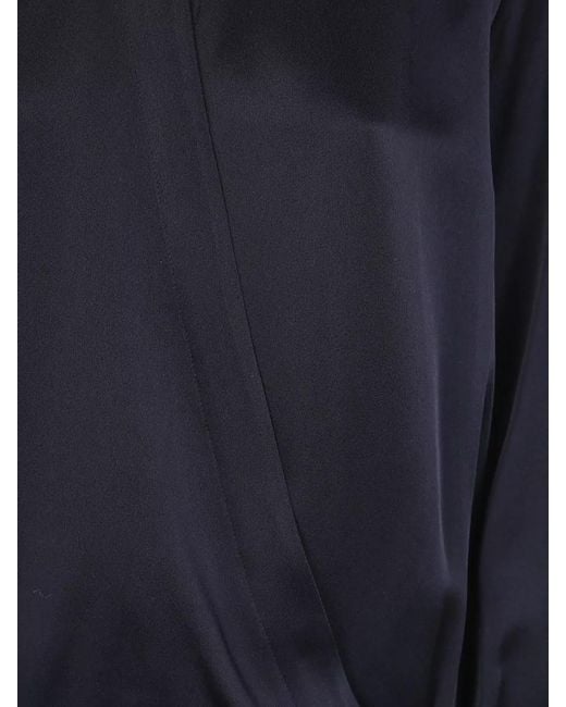 Semicouture Blue Printed Blouse