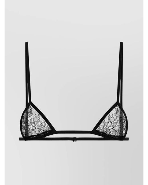 Dolce & Gabbana Multicolor Lace Triangle Bra