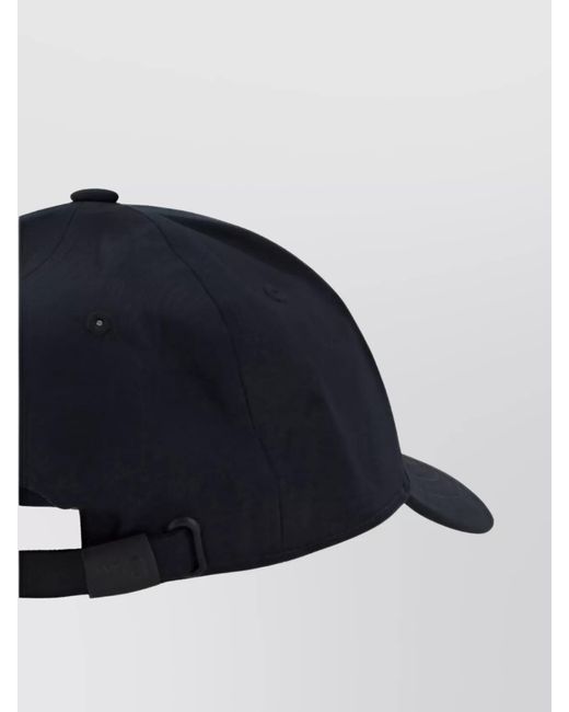 Y-3 Blue Monogrammed Cotton Baseball Cap With Curved Brim for men