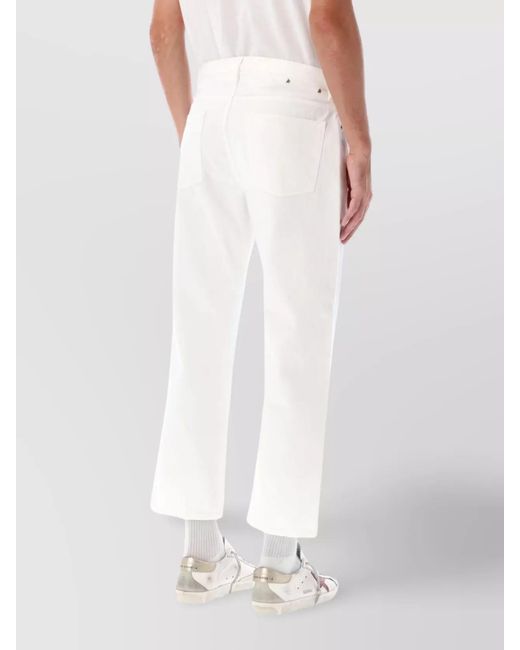 Golden Goose Deluxe Brand White Denim Tapered-Leg Jeans for men
