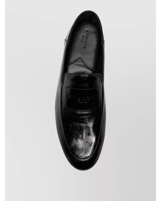 Givenchy Black Label Loafer Almond Silhouette Smooth Finish