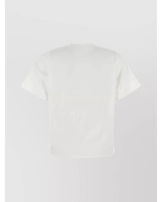 Loulou de Saison White Supima Cotton Relaxed-Fit T-Shirt