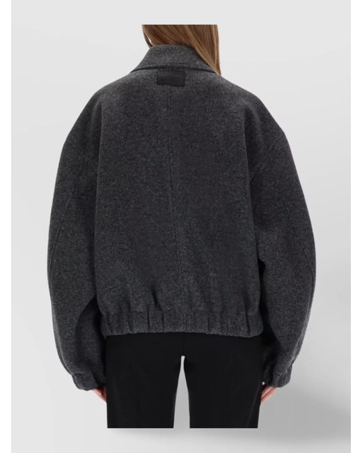 Helmut Lang Black Bomber Jacket