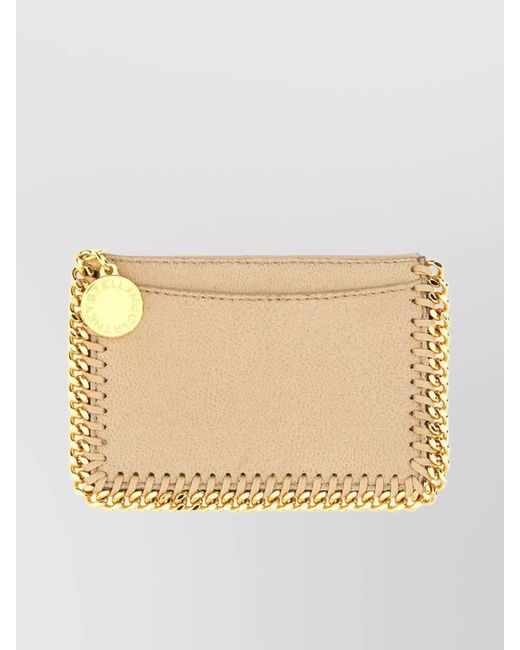 Stella McCartney Natural Falabella Cardholder