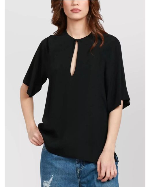 Semicouture Black Jana Top