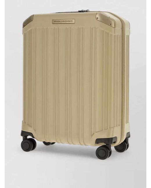 Piquadro Natural Trolley Suitcase for men