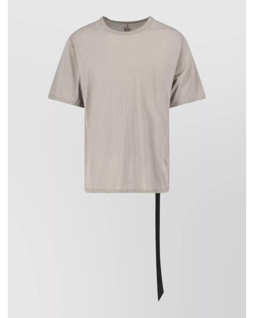 Rick Owens Natural Short-Sleeve Shirt for men