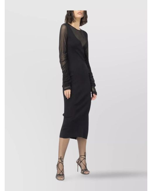 Pinko Blue Midi Dress