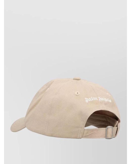 Palm Angels Natural Logo Baseball Cap for men