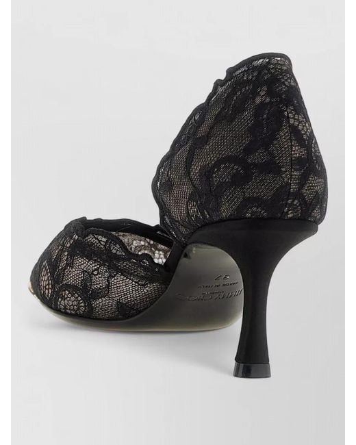Jimmy Choo Metallic Textile Pumps
