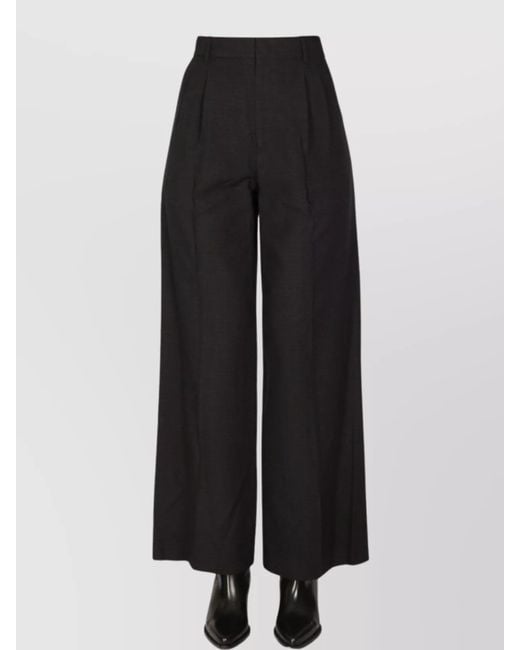 Isabel Marant Black Jessini Wide-Leg Trousers