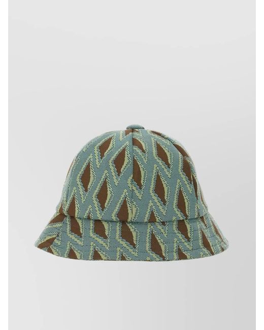 Needles Green Printed Bucket Hat for men