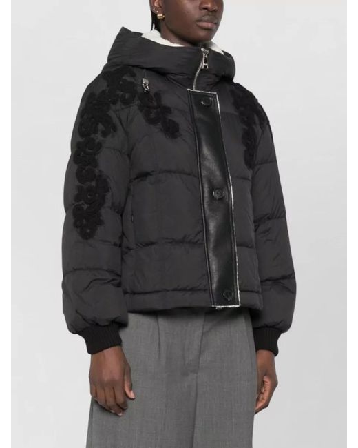 ERMANNO FIRENZE Black Down Puffer Coat