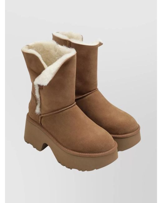 Ugg Brown Suede Ankle Boots