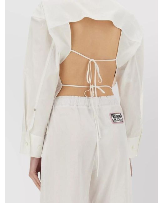 Moschino White Cotton Shirt
