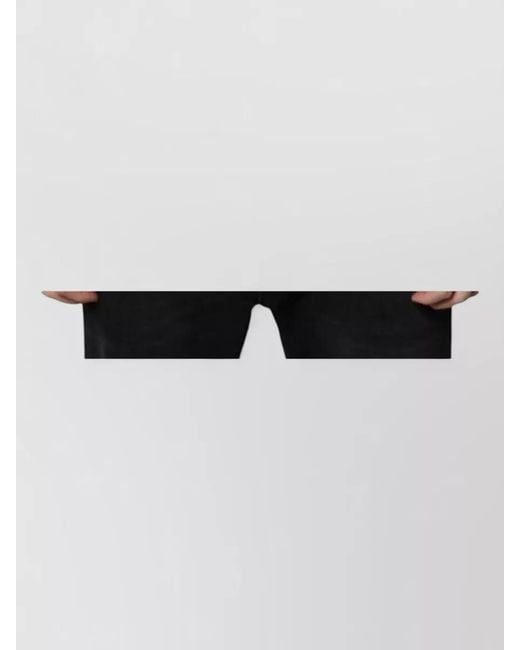 Dolce & Gabbana Black Silk V Neck Short Sleeve Shirt for men
