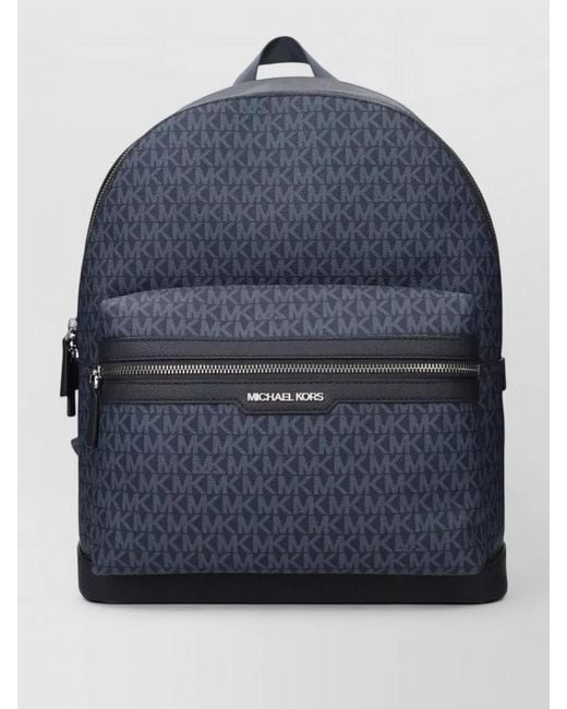 Michael Kors Blue Fabric Backpack for men
