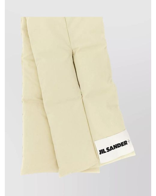 Jil Sander Natural Cotton Scarf for men