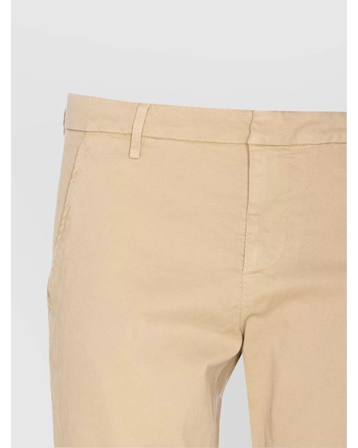 Dondup Natural Slim-Fit Straight-Leg Trousers for men
