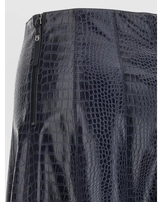 Pinko Blue A-Line Skirt