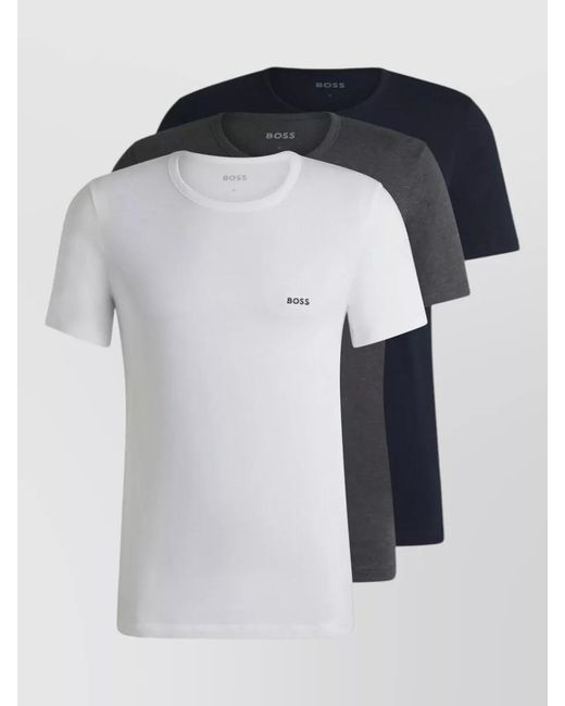 Boss Blue Regular-Fit T-Shirt Set for men