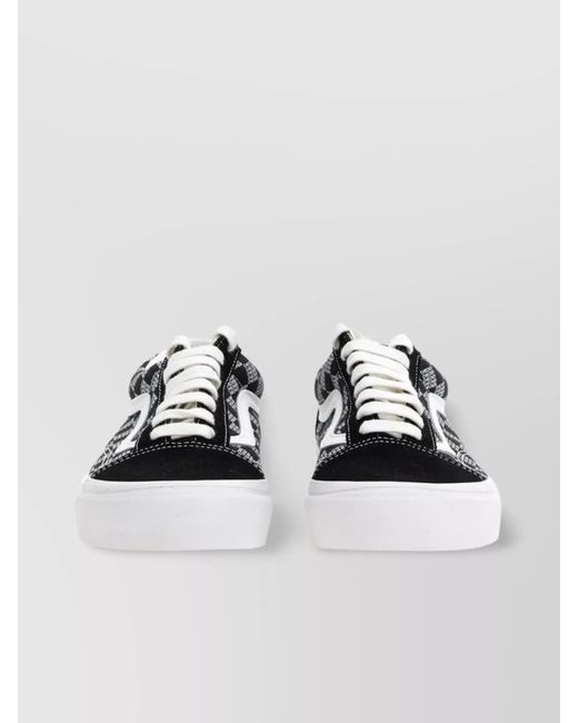Vans Metallic Suede Low-Top Sneakers