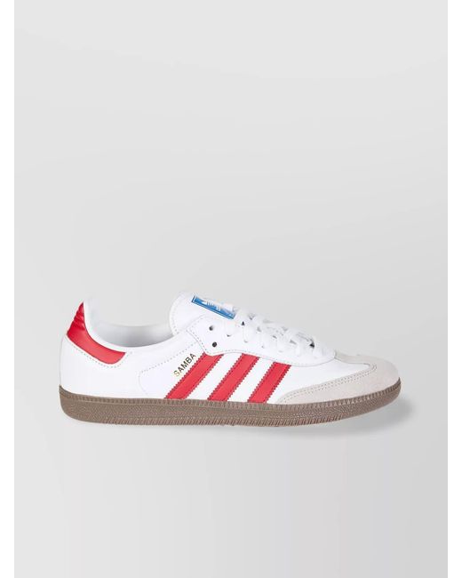 Adidas Metallic Leather Low-Top Sneakers for men