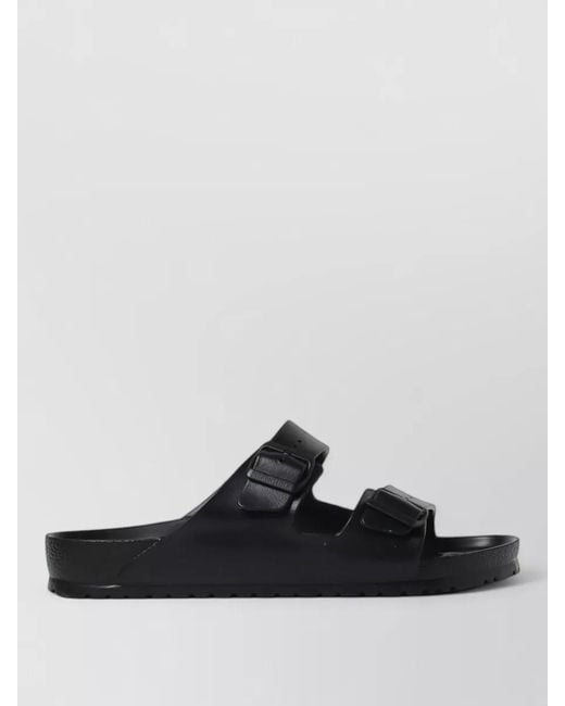 Birkenstock Black Eva Flat Sandals Open Toe Buckle for men