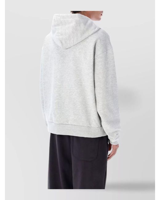 The North Face White Cotton-Blend Logo Hoodie for men