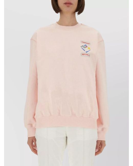 Casablanca Natural Organic Cotton Regular-Fit Sweatshirt
