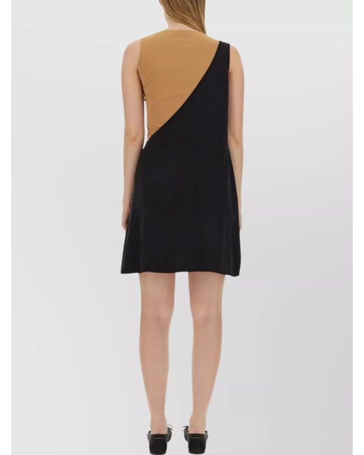 MM6 by Maison Margiela Black Mini Dress
