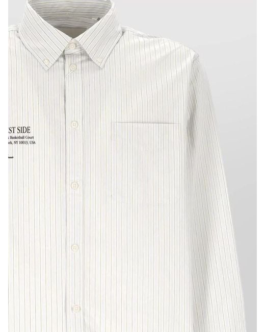 Les Deux White Cotton Casual Shirt for men