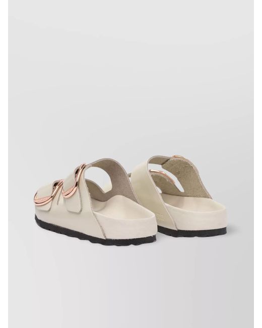 Birkenstock Natural Leather Arizona Big Buckle Sandals