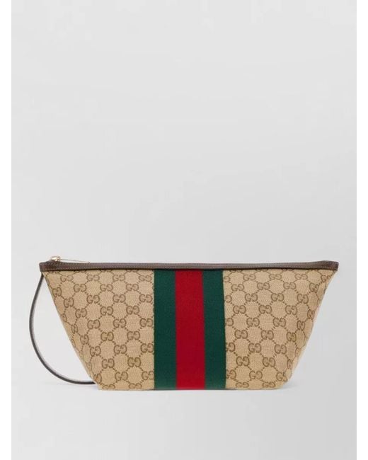 Gucci Multicolor Canvas Clutch Bag for men