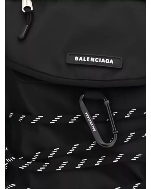 Balenciaga Black Belt Bag Adjustable Straps Top Handle Zipper for men