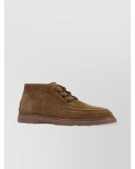Tod's Brown Suede Desert Boots for men