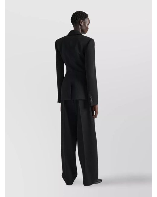 Givenchy Black Wool Double-Breasted Blazer