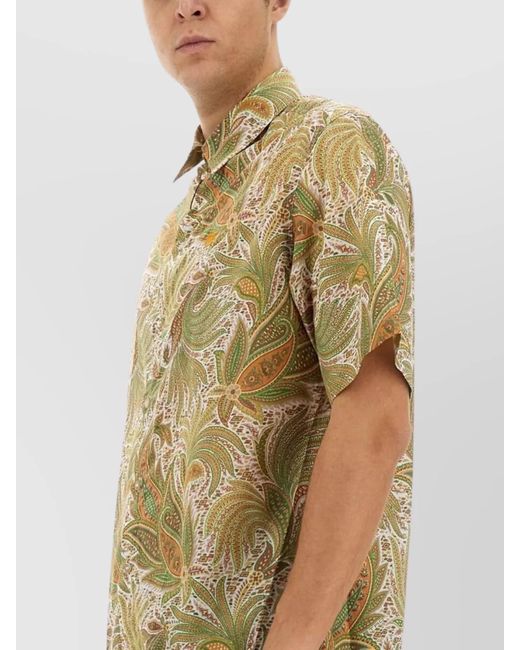 Etro Natural Cotton Overshirt for men