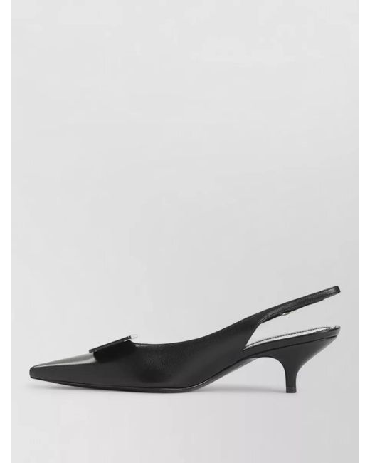 Céline Multicolor Leather Slingback Sandals