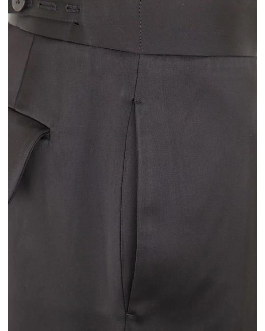 SAPIO Gray Tailored Trousers
