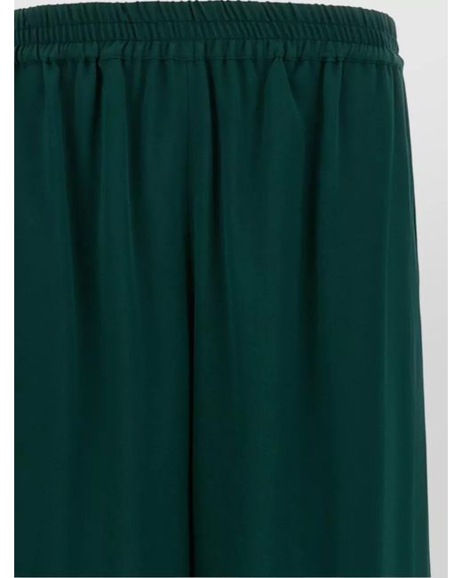 Gianluca Capannolo Green Claudia Lounge Pants Wide Leg Fit