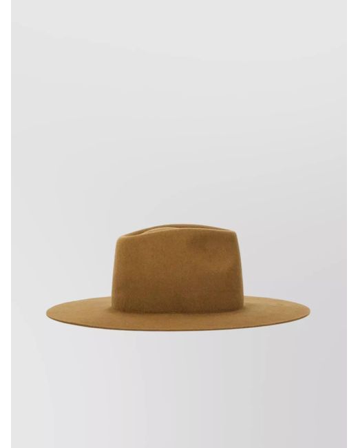 Ruslan Baginskiy Multicolor Felt Fedora Hat
