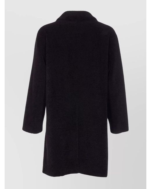 Herno Blue Single Breasted Coat for men