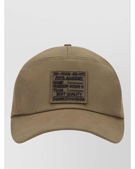Dolce & Gabbana Natural Cotton Embroidered Cap for men
