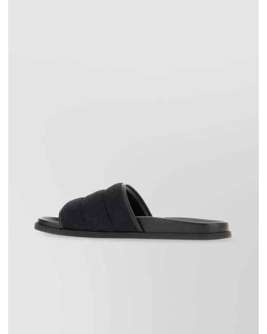 Gucci Multicolor Fabric Slippers for men